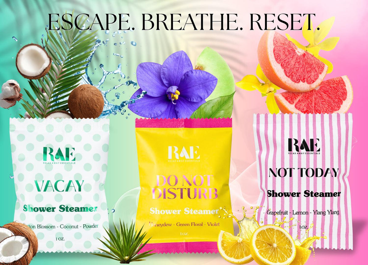 Calm The Chaos Shower Steamers 6 Pack | Gift for her | Aromatherapy | Essential Oils | Spa Gift |