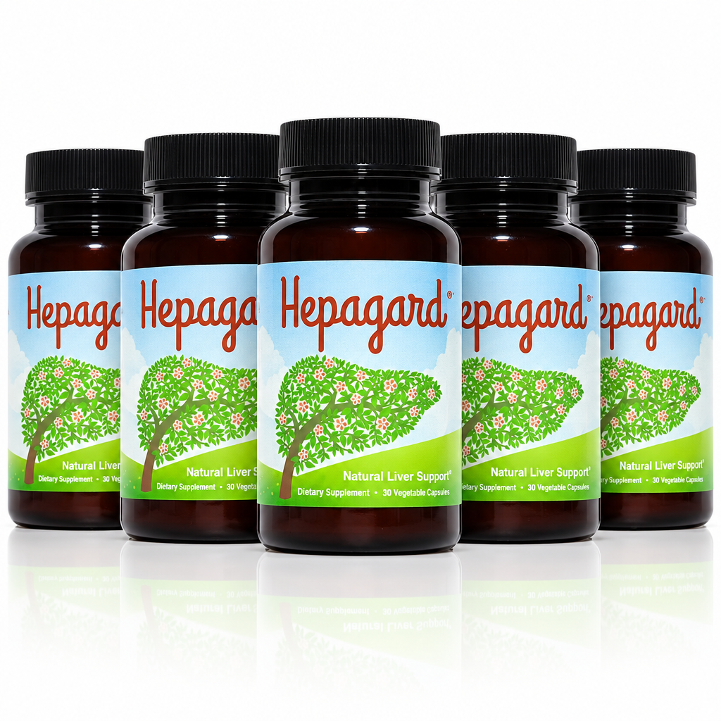 Hepagard® Natural Liver Support Supplement – 30 Vegetable Capsules