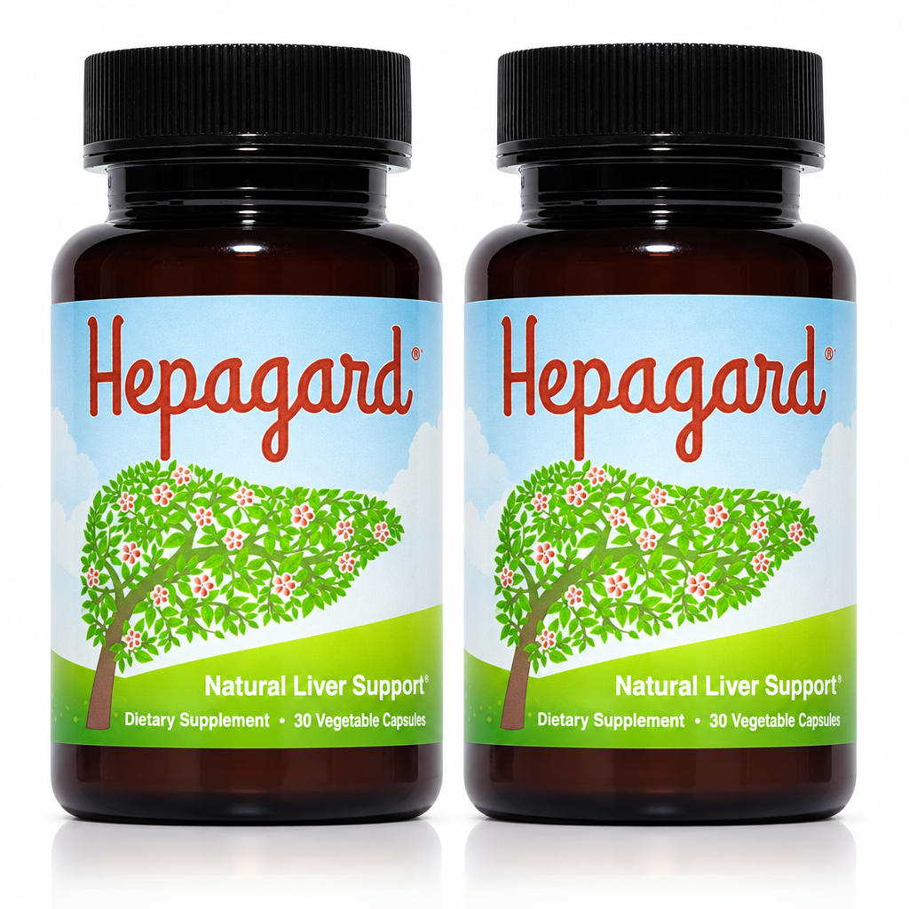 Hepagard® Natural Liver Support Supplement – 30 Vegetable Capsules