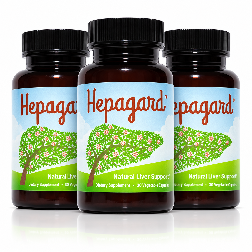 Hepagard® Natural Liver Support Supplement – 30 Vegetable Capsules