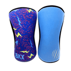 Bear KompleX Knee Sleeves - Lightning with REVERSIBLE Blue
