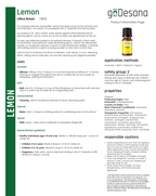 Lemon Essential Oil