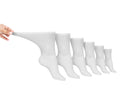 Non-binding Cotton Diabetic Crew Socks (6-pair Pack)