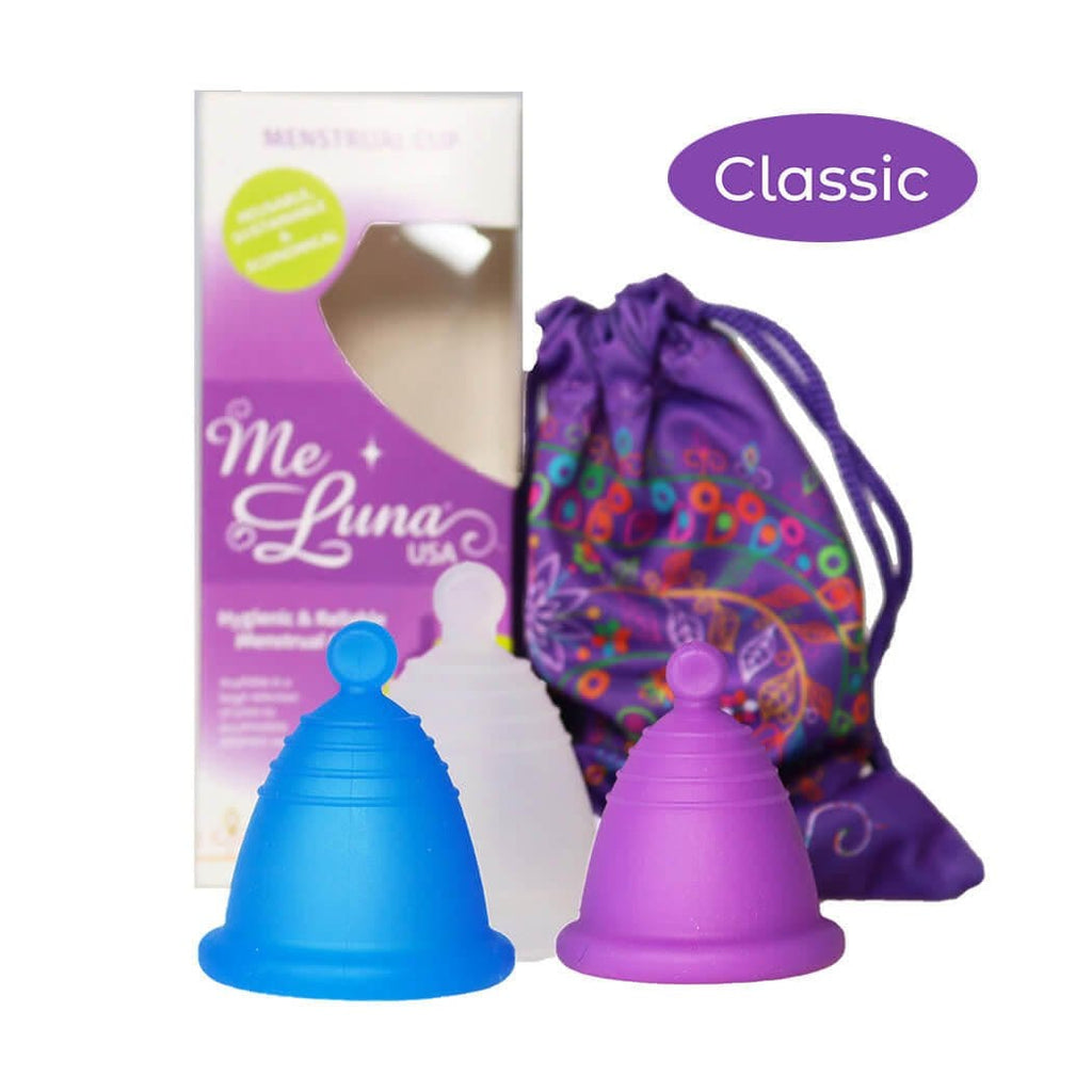 MeLuna Low Cervix Menstrual Cup | Shorty | Classic | Ball Handle
