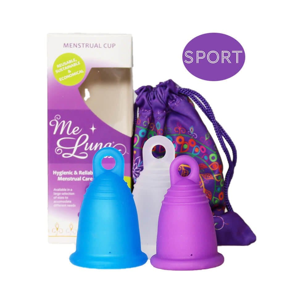 MeLuna Menstrual Cup | Sport | Ring Handle