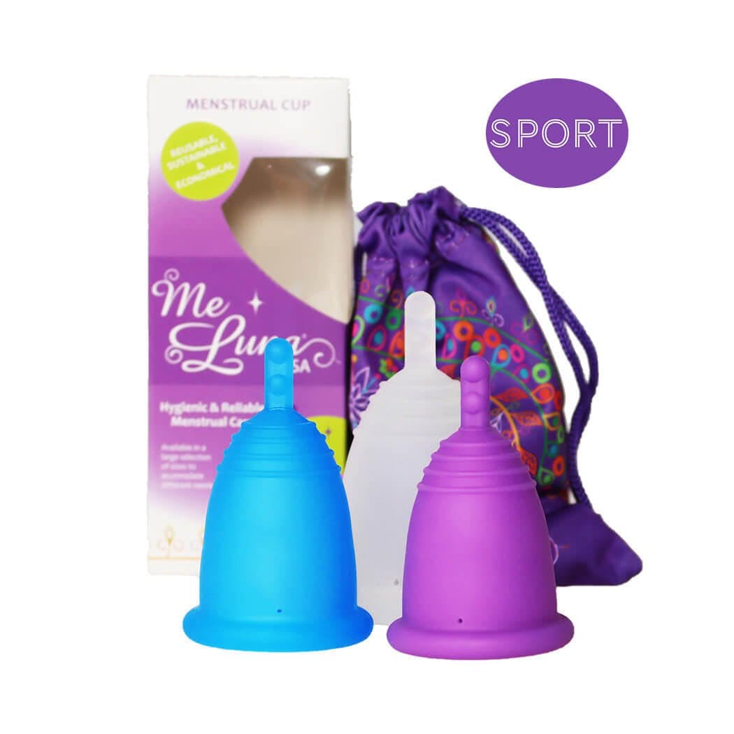 MeLuna Menstrual Cup | Sport | Stem Handle