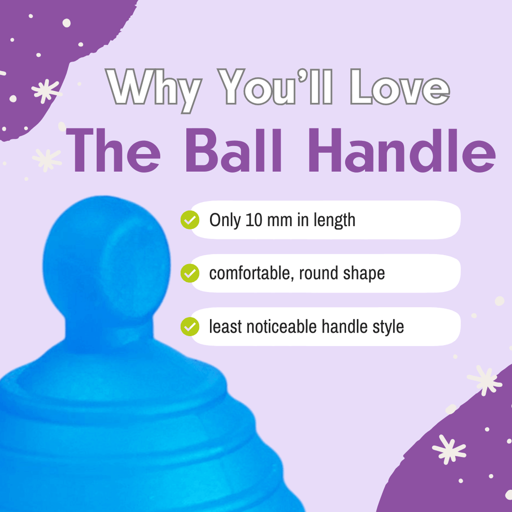 MeLuna Teen Menstrual Cup | Classic | Ball Handle