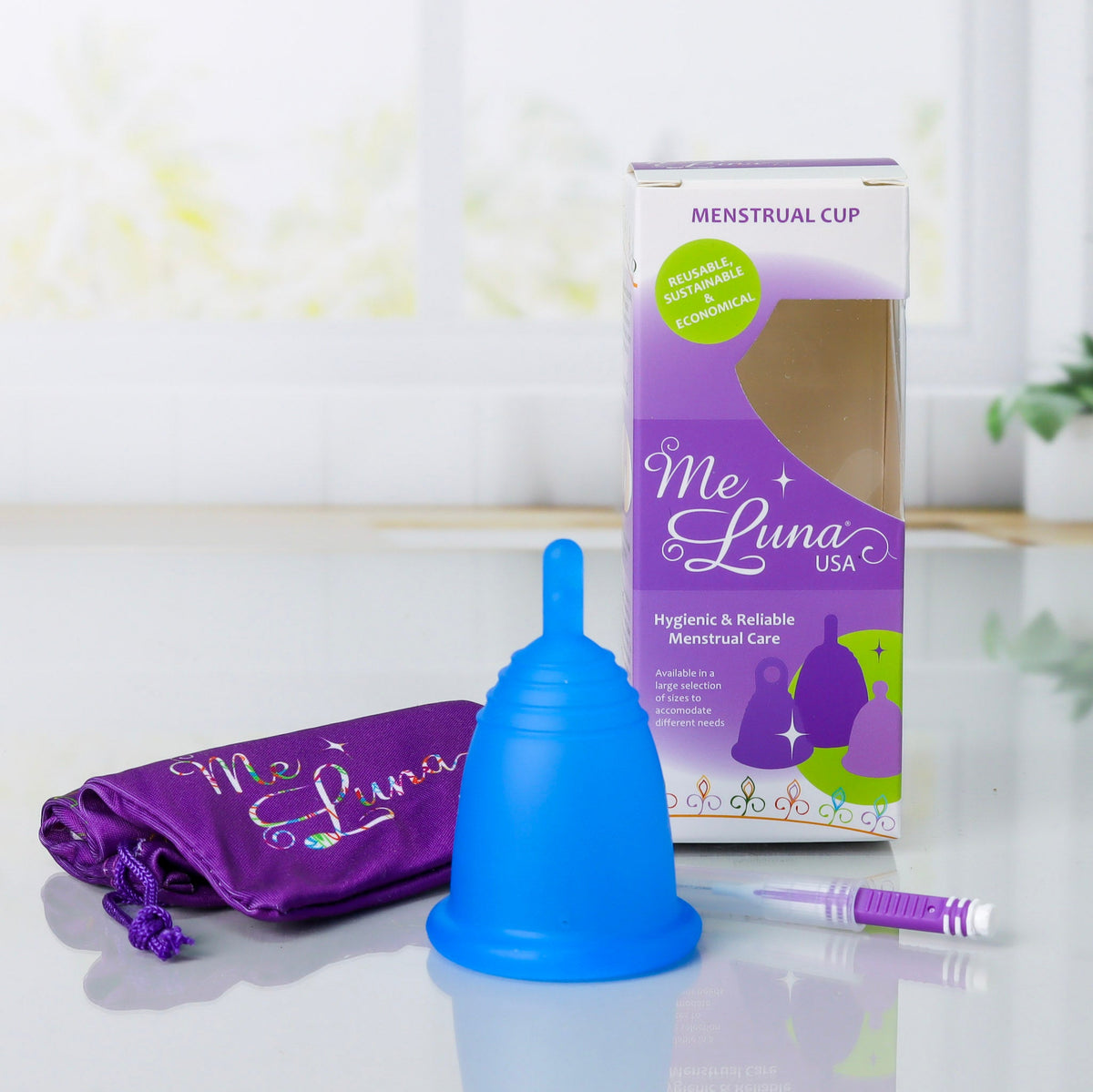 MeLuna Teen Menstrual Cup | Classic | Stem Handle