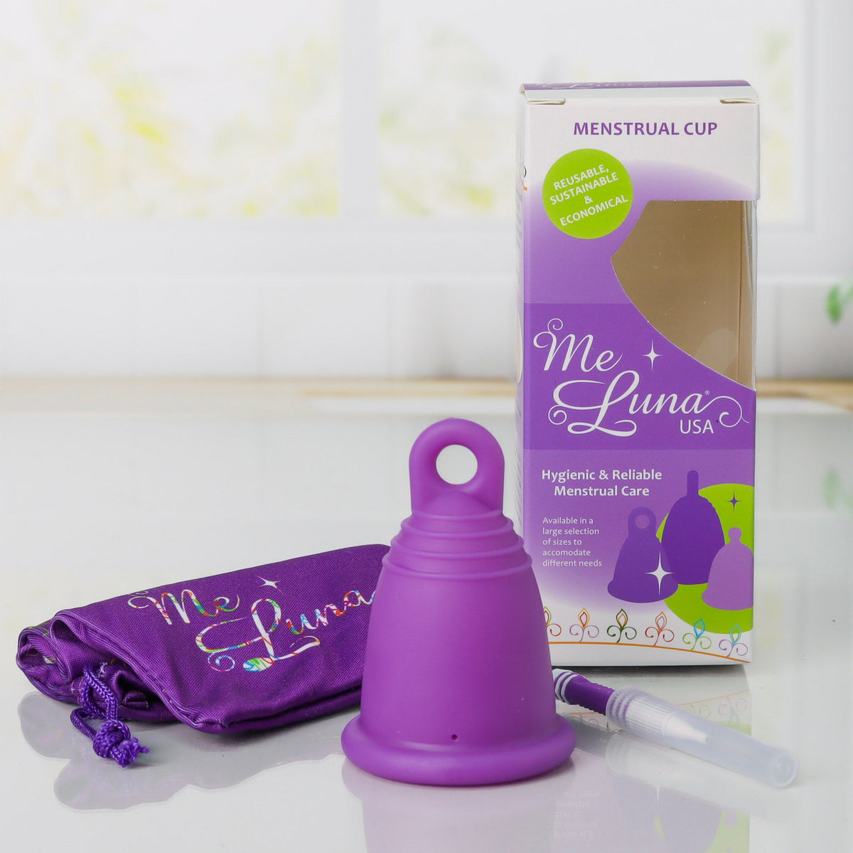 MeLuna Teen Menstrual Cup | Classic | Ring Handle