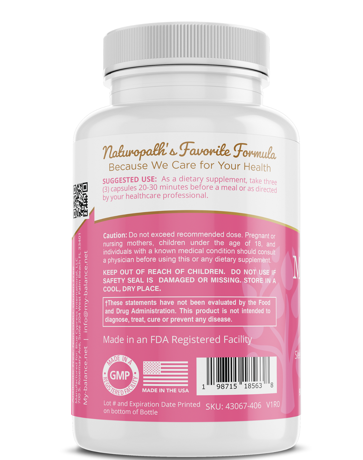 Menopause Support - A Thoughtful Blend of Ingredients