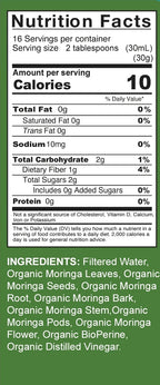 Organic Moringa Liquid Extract – Full Spectrum Superfood Formula