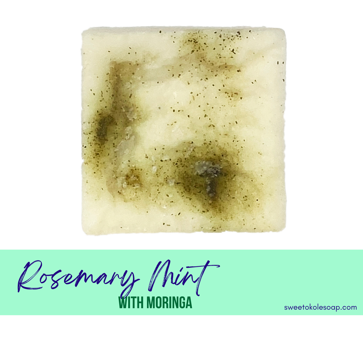 Non-Toxic Conditioner Bar w/ Rosemary, Mint & Moringa