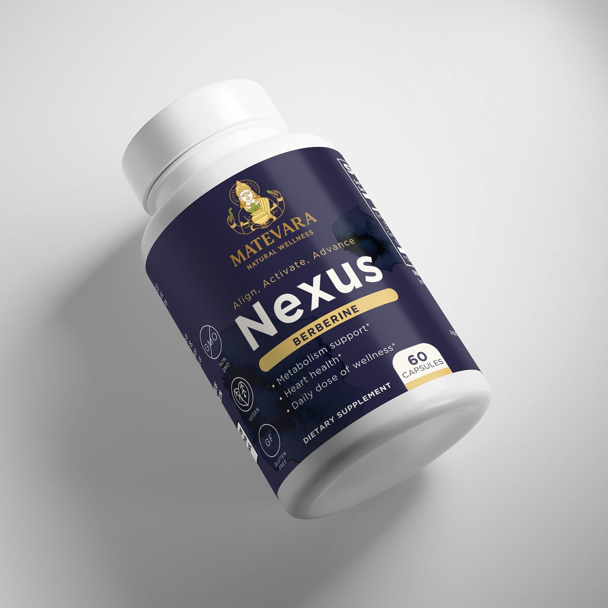 Nexus Berberine HCL Supplement | 60 Count