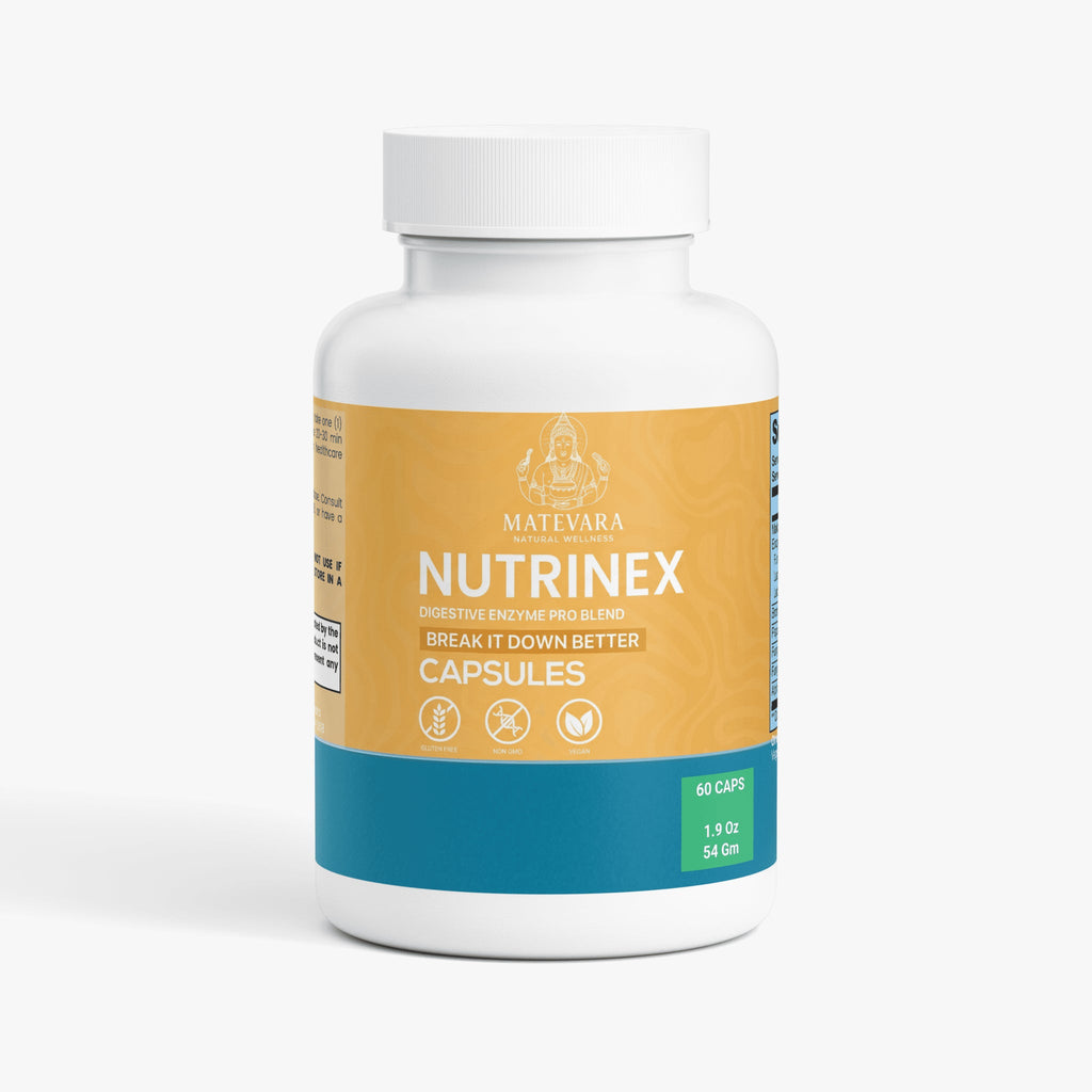 Nutrinex Digestive Enzyme Pro Blend Supplement | 60 Count