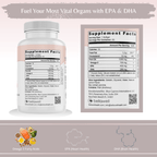 Omega Fish Oil -Omega-3 Fatty Acids by Bellawell