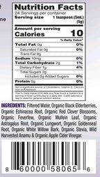 Organic Herbal Immunity Formula Premium Quality Triple Strength