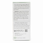 Certified Organic Double action makeup remover Detoxifies the skin Alcohol free