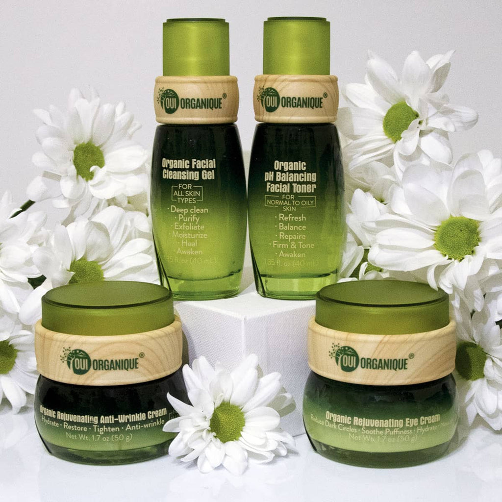 Certified Organic Anti-Aging Value-Pack Skincare Set