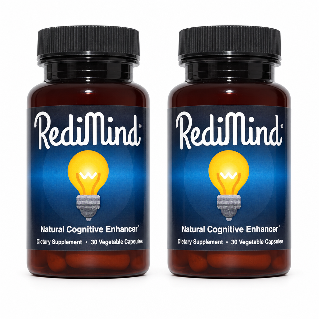 RediMind – Natural Cognitive Enhancement Supplement for Memory, Focus & Mental Clarity