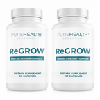 ReGrow Hair Growth Vitamins with Biotin, Hair Supplement by PureHealth Research