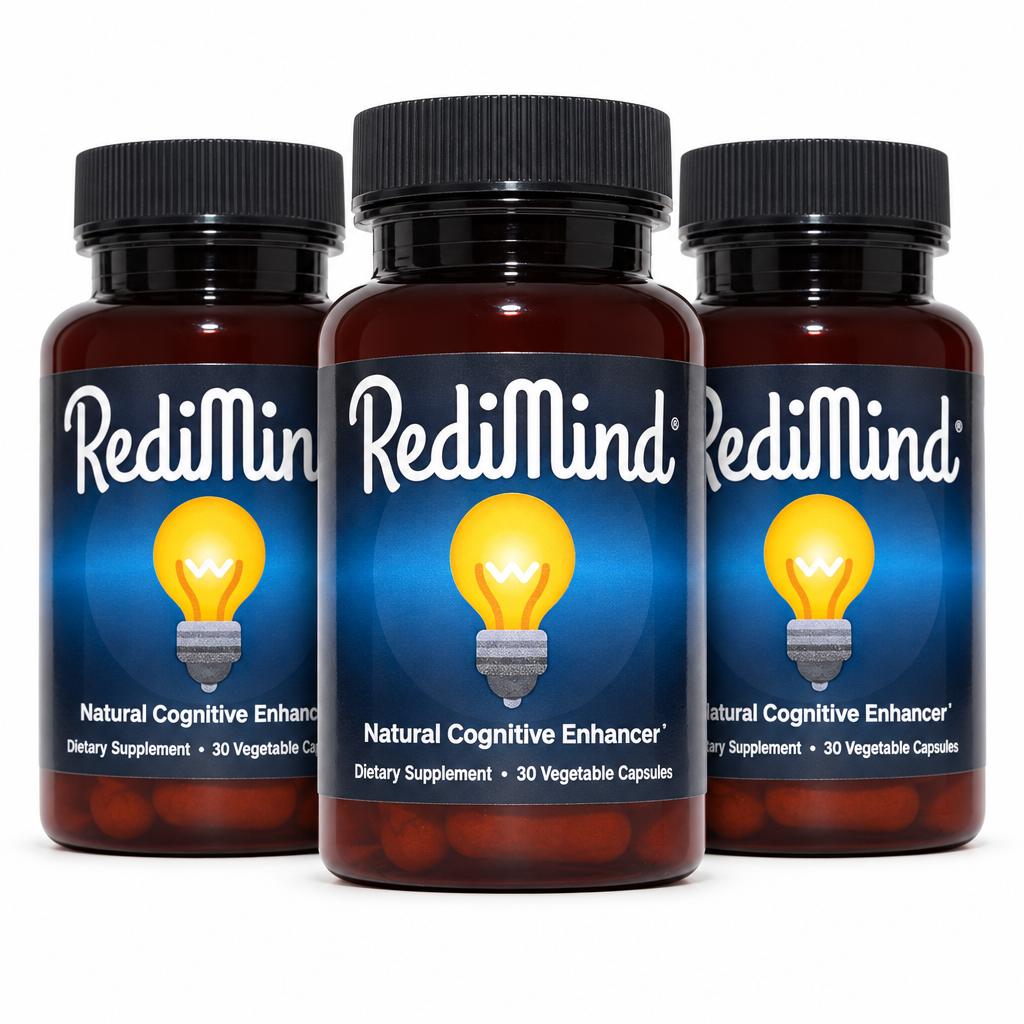 RediMind – Natural Cognitive Enhancement Supplement for Memory, Focus & Mental Clarity