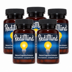 RediMind – Natural Cognitive Enhancement Supplement for Memory, Focus & Mental Clarity