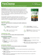 ParaCleanse All-Natural Parasite and Toxin Detox - 30 Servings