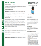 Respi Relief Respiratory Essential Oil Blend