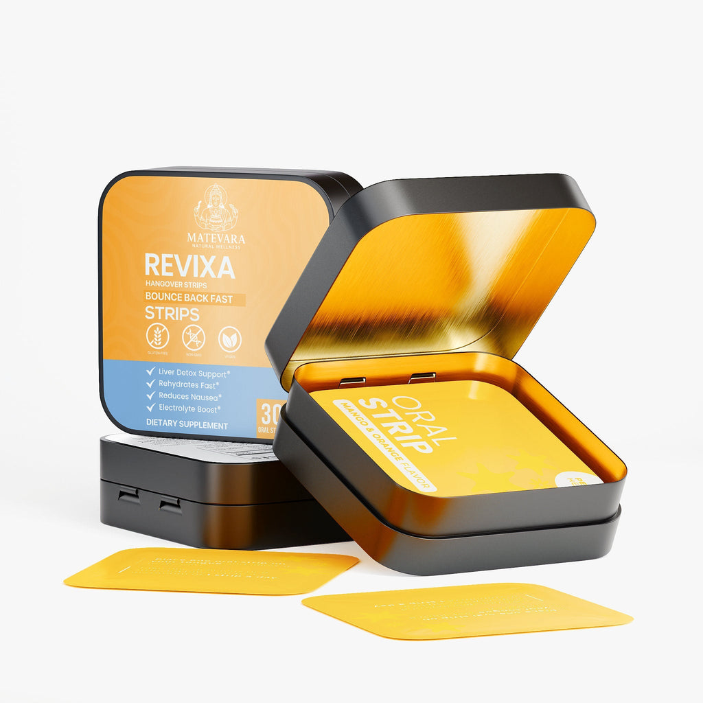 Revixa Hangover Strips | Oral Dissolving Strips | 30 Count
