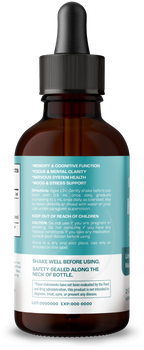 BioWizdom Brainy Mane Tincture 2 oz Bottle
