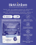 BioWizdom Biome Boys Oral Deodorant (30 caps)