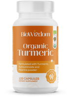 BioWizdom Organic Turmeric (120 caps)