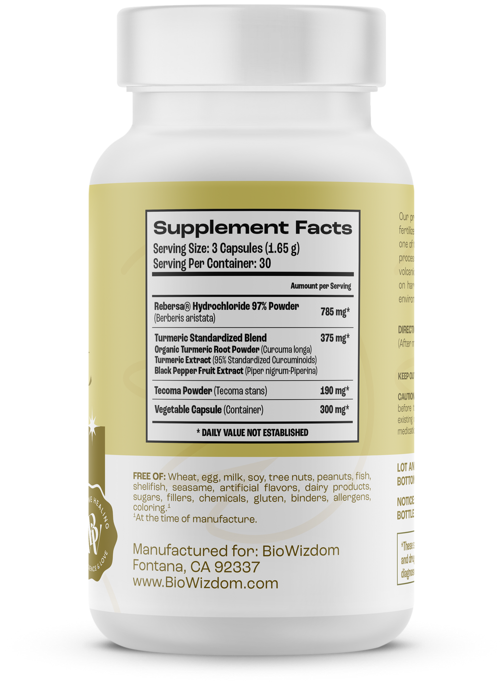 BioWizdom Gluco Radiant 90 capsules