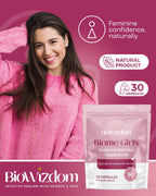 BioWizdom Biome Girls Oral Deodorant (30 caps)