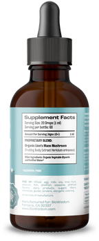 BioWizdom Brainy Mane Tincture 2 oz Bottle