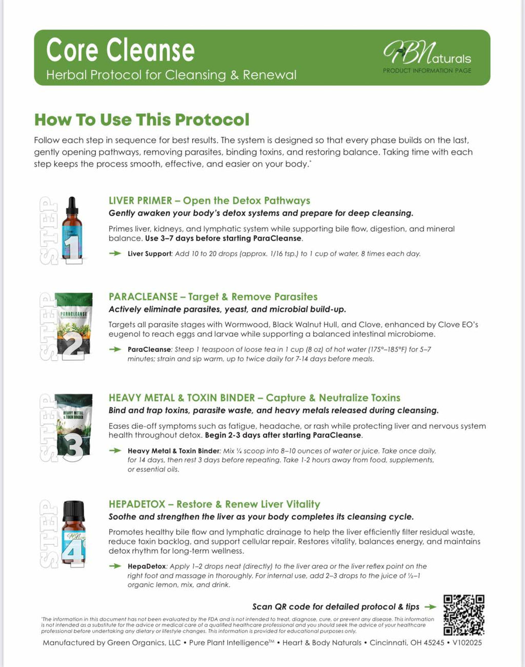 ParaCleanse All-Natural Parasite and Toxin Detox - 30 Servings