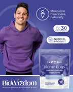 BioWizdom Biome Boys Oral Deodorant (30 caps)