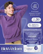 BioWizdom Biome Boys Oral Deodorant (30 caps)