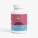 Rubina Organic Beetroot Capsules |Vegetarian Supplement | 60 Count