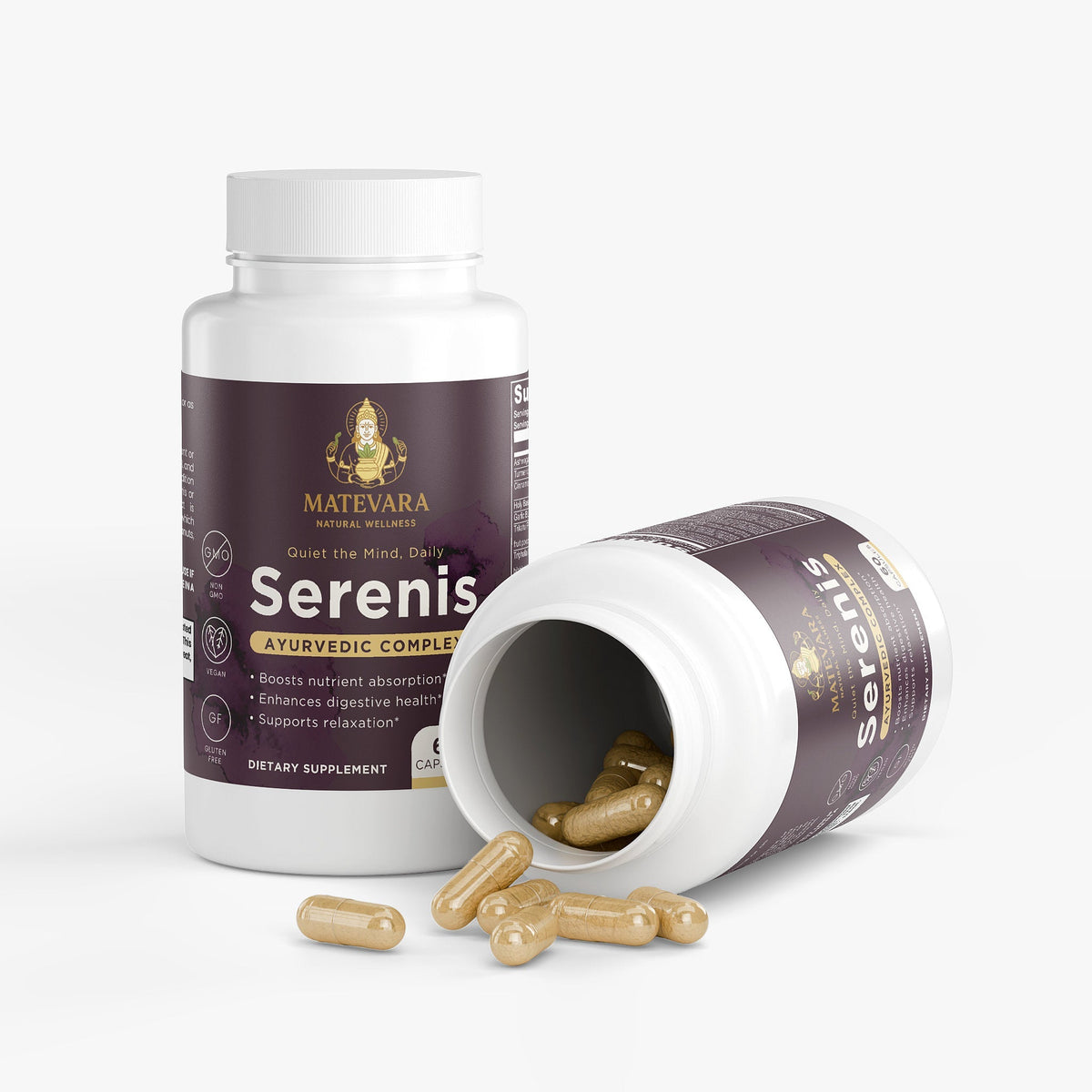 Serenis Ayurvedic Complex |Herbal Capsules | 60 Count