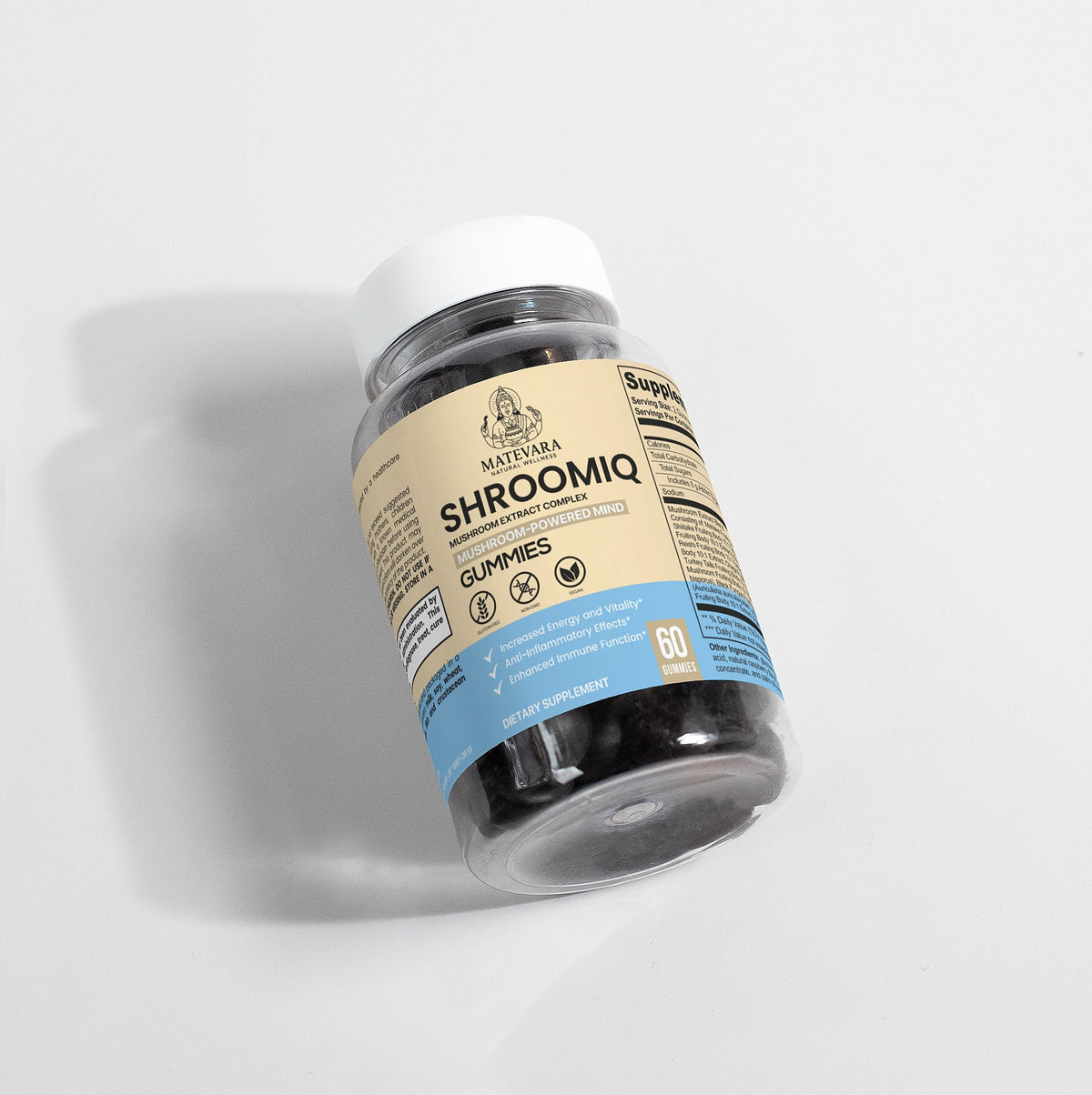 ShroomIQ Mushroom Extract Complex | 60 Count