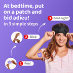 Snooze Sleep Patches: Melatonin, Ashwagandha & Magnesium - 28 Patches