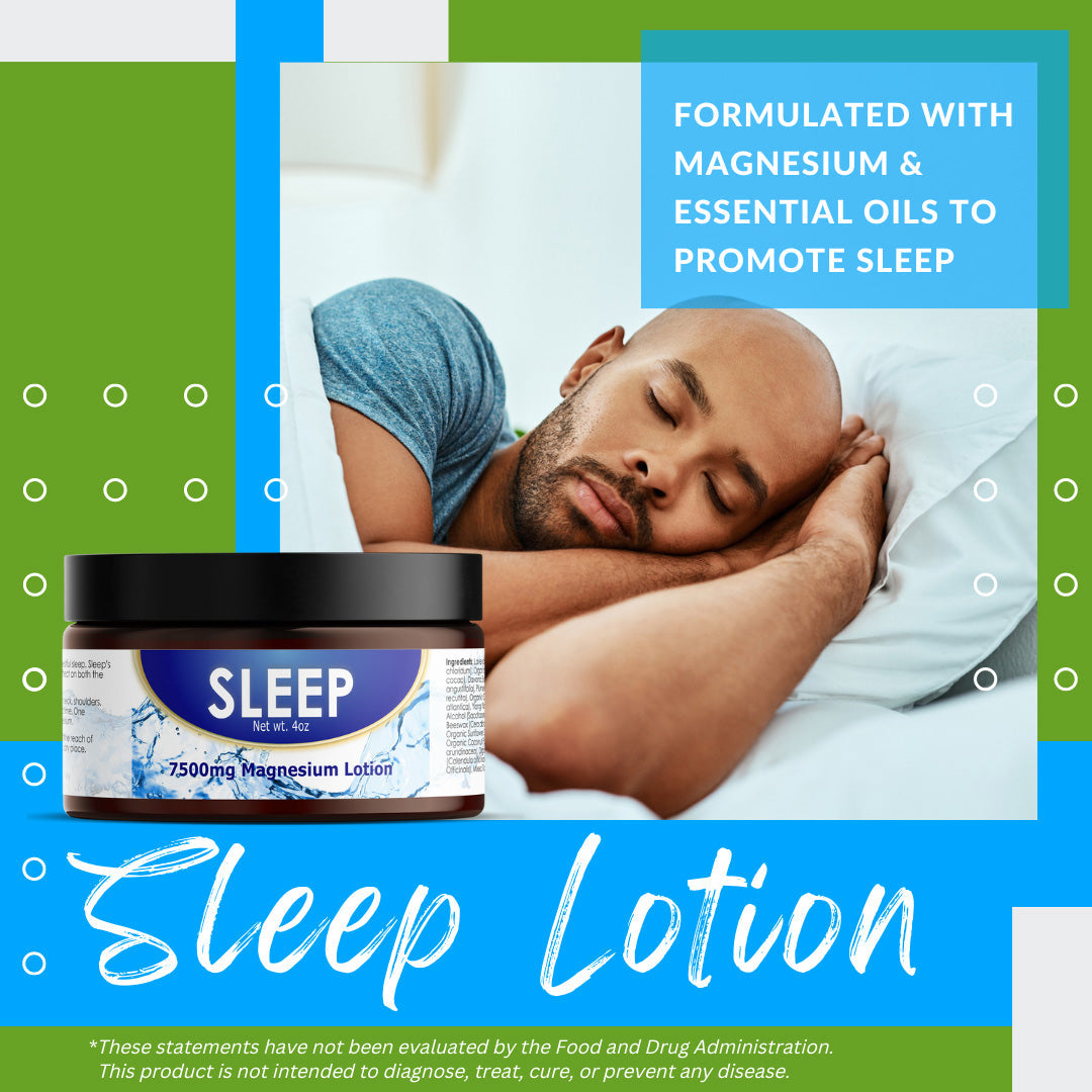 Sleep Magnesium Lotion (Pump Bottle)