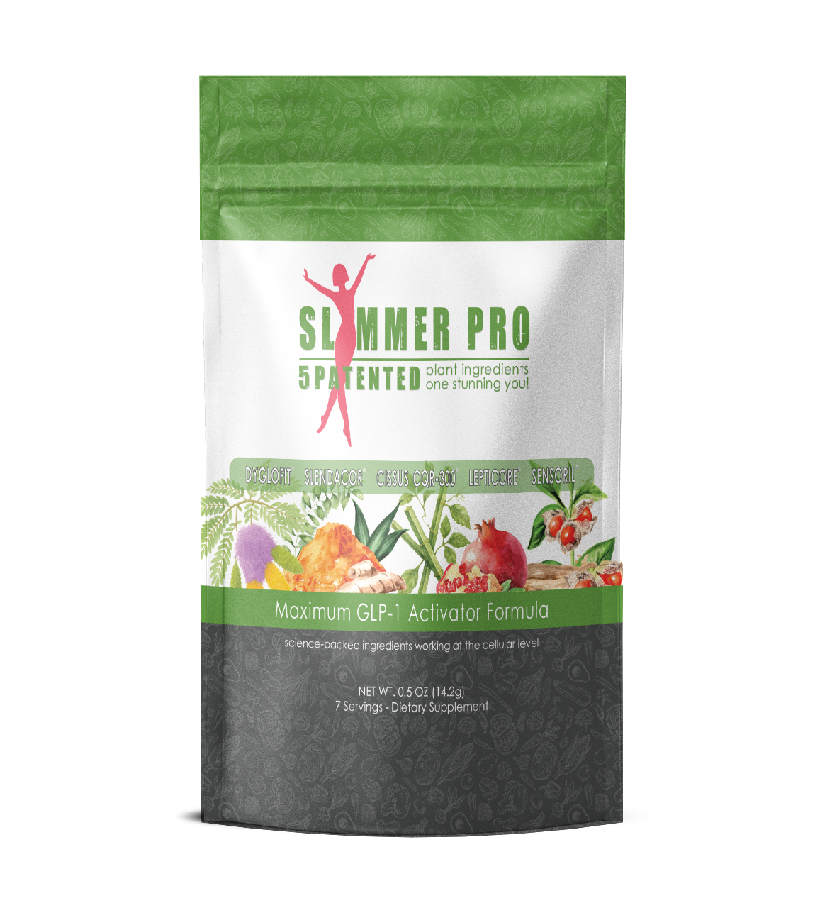 Slimmer Pro Weight Loss Superfood Blend (Includes Irish Sea Moss) - 30 Servings