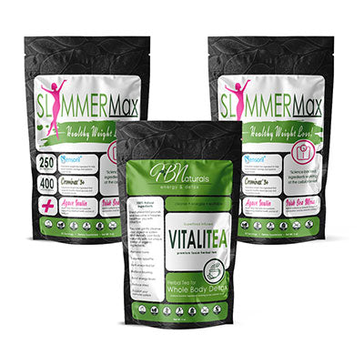 Slimmer & VitaliTea Bundle for Weight Loss and Detoxing