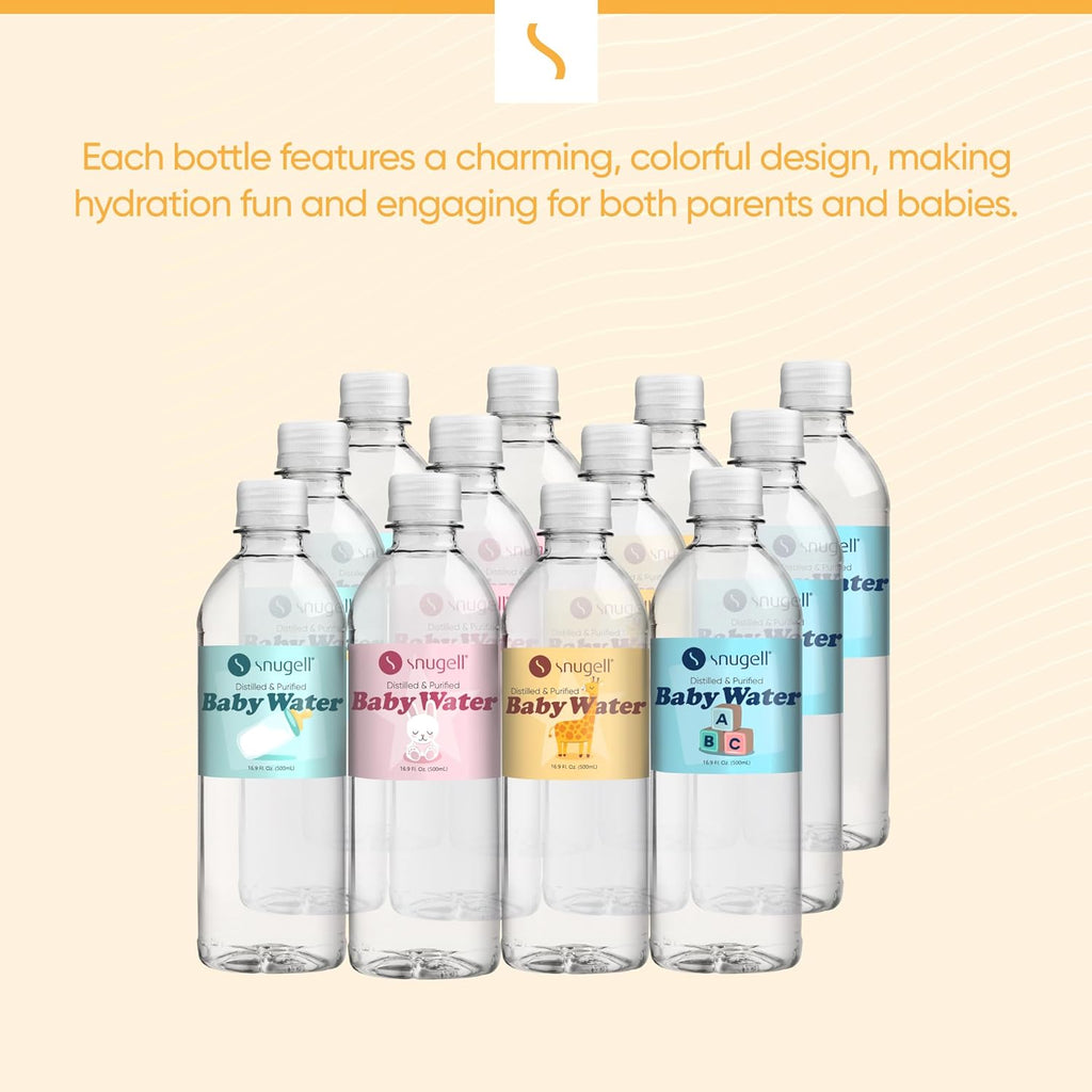 Baby Distilled Water - Water 12oz (12 pack)