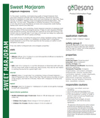 Sweet Marjoram Relaxing Essential Oil