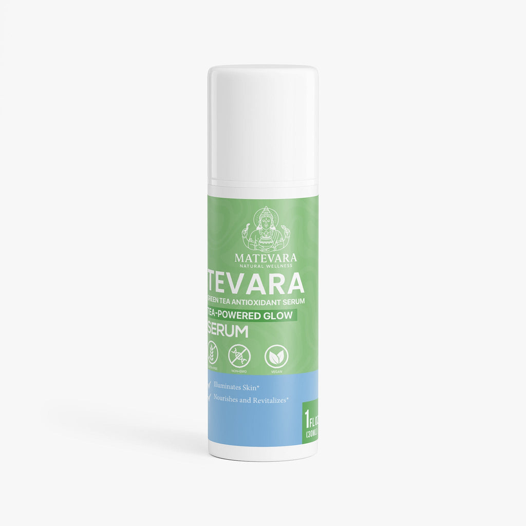 Tevara Green Tea Antioxidant Serum | Hydrating Face Serum | 1 fl oz (30ml)