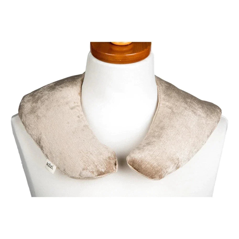 Kozi Soothing Neck Wrap - Microwave Heat Pad/ Cooling Neck Wrap: