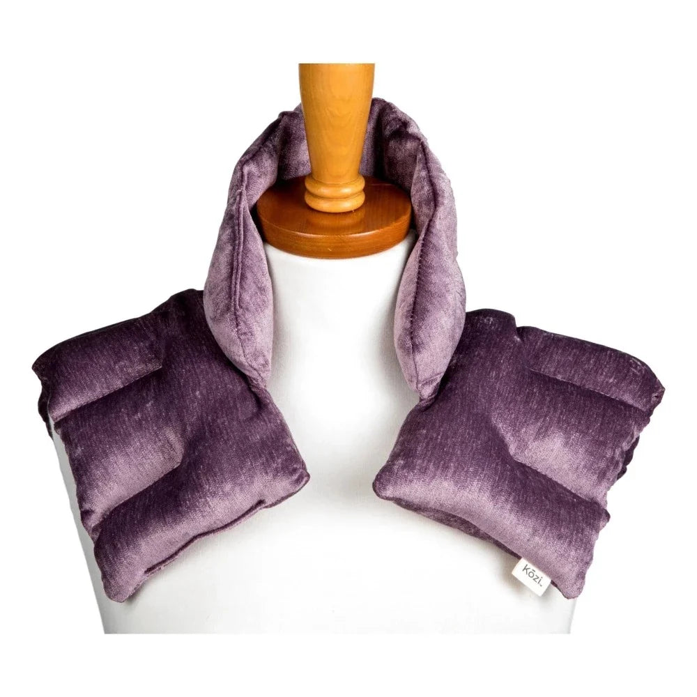 Kozi Shoulder Wraps  Warm & Cooling Herbal Comforting for Muscle Pain and Tension Relief